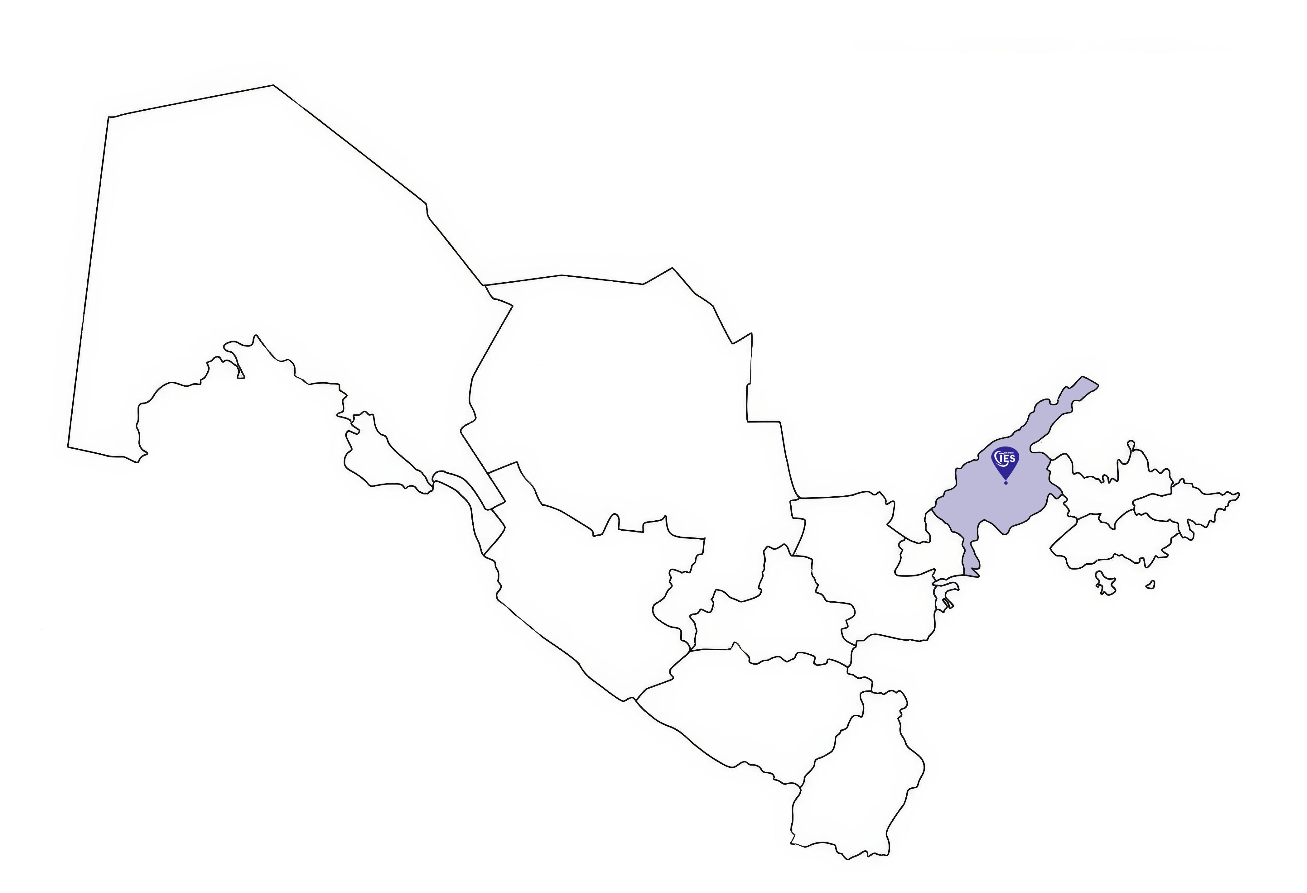 UZB map